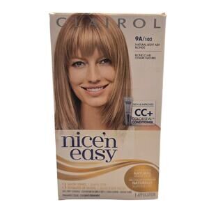 Clairol Nice 'N Easy Permanent Hair Color 9A Light Ash Blonde Open Box